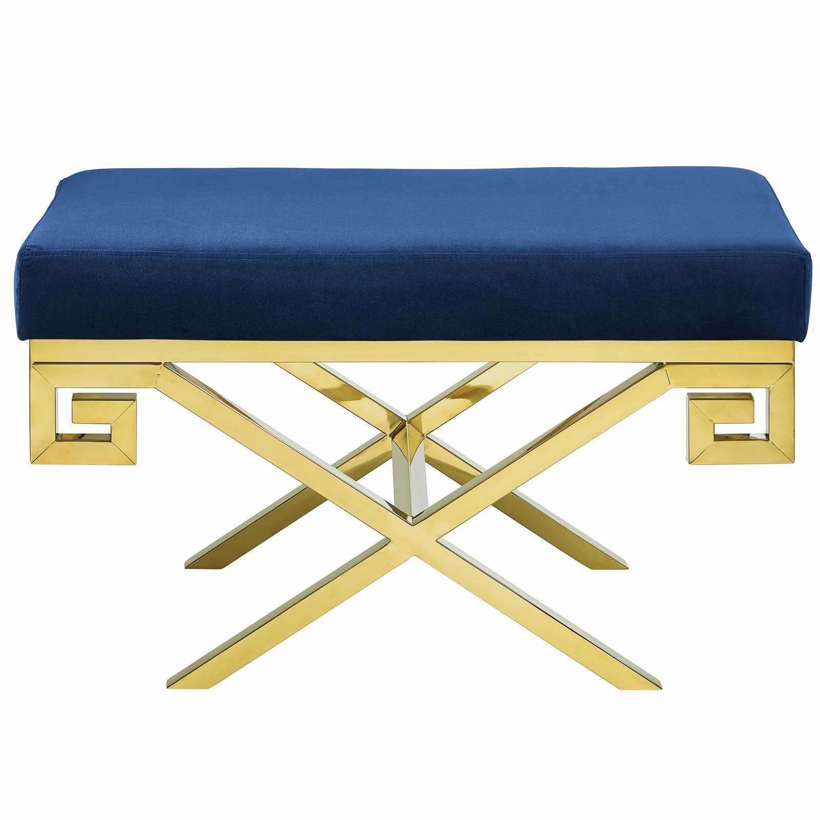 Rove Velvet Performance Velvet Bench by Modway