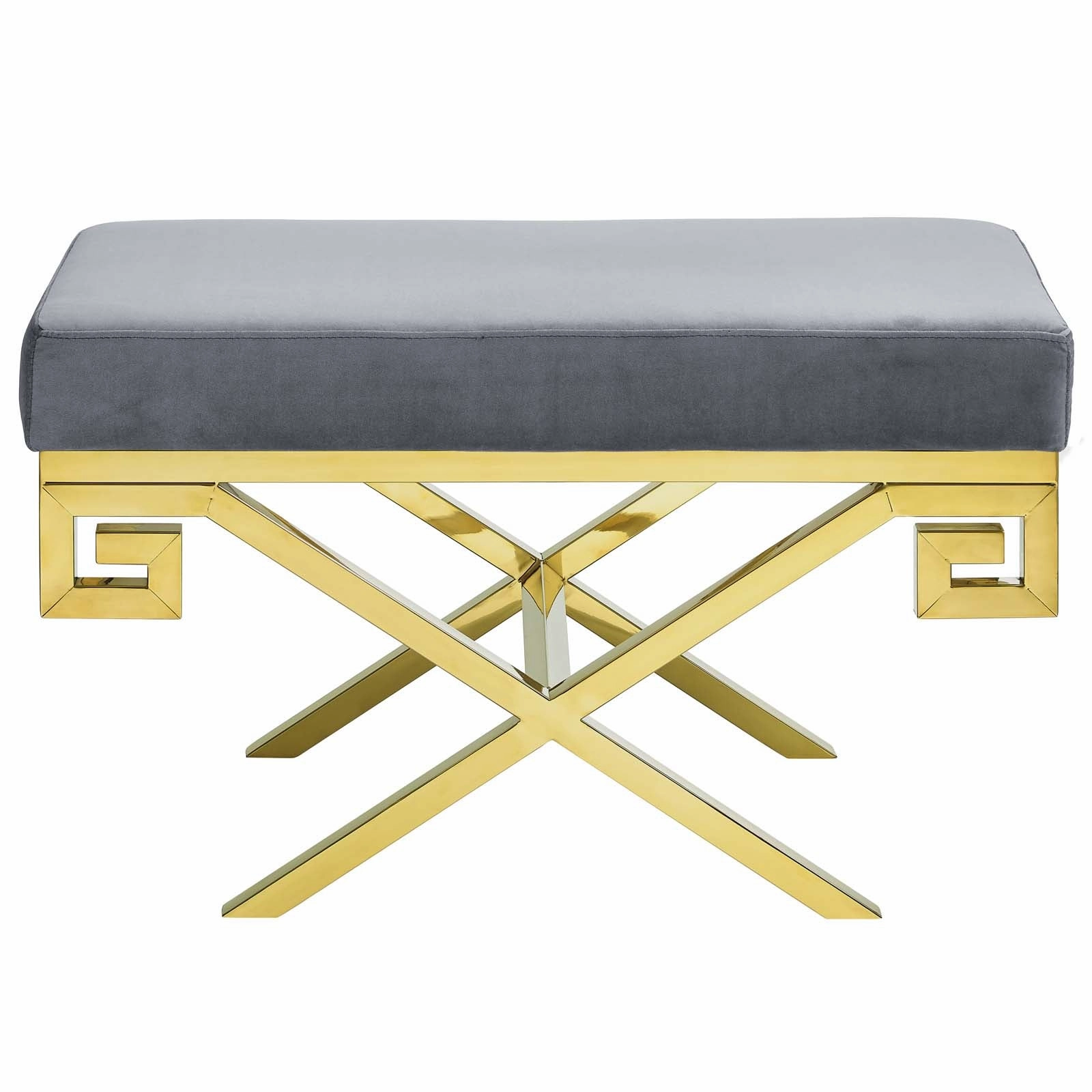 Rove Velvet Performance Velvet Bench by Modway