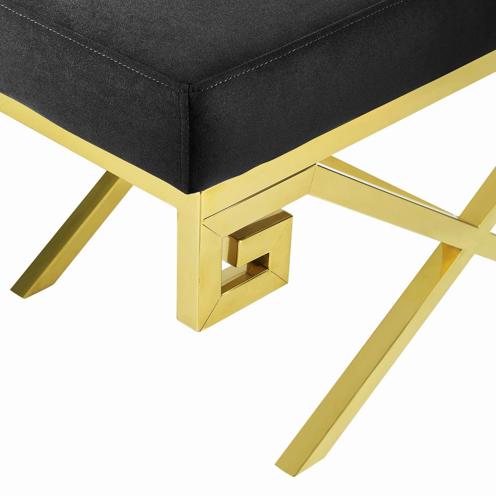 Rove Velvet Performance Velvet Bench by Modway
