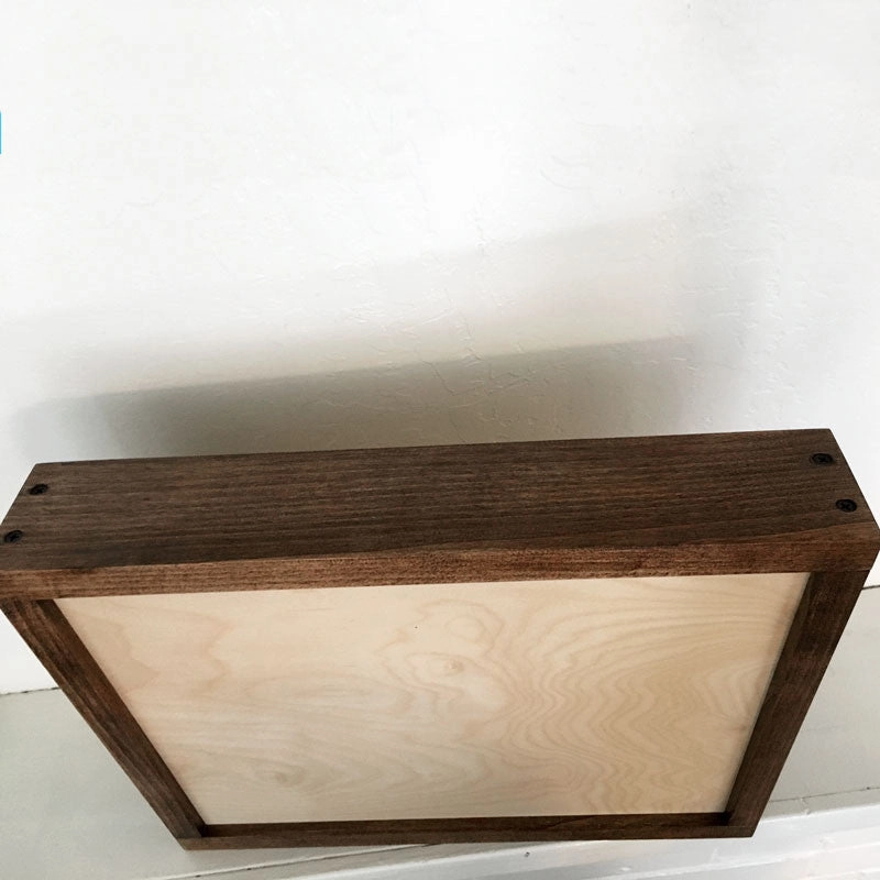 Sailboat Wall Mounted Wood Cremation Urn Plaque
