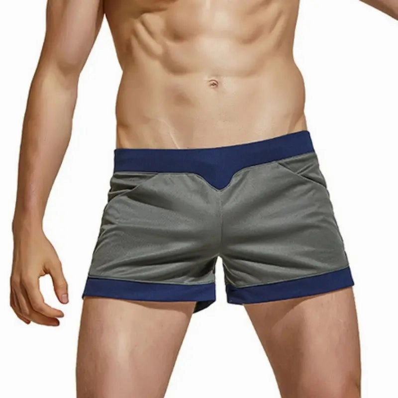 Seobean Men's Curvy-Cut Boxer Shorts Lightweight Casual Underwear 220603