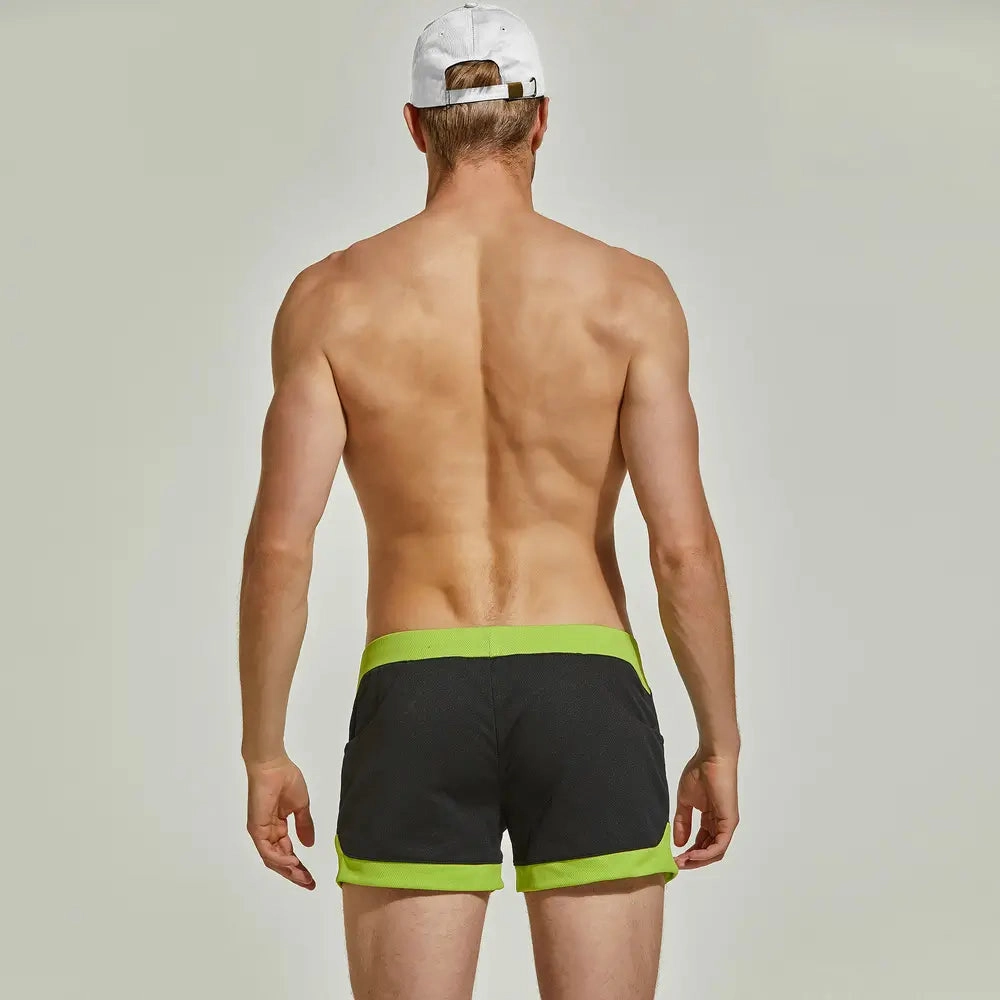 Seobean Men's Curvy-Cut Boxer Shorts Lightweight Casual Underwear 220603