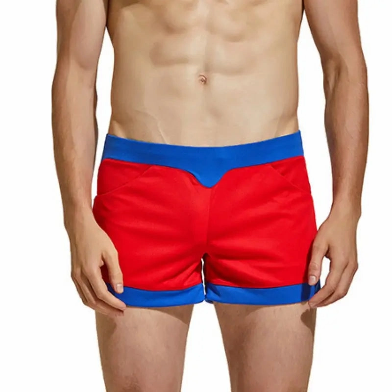 Seobean Men's Curvy-Cut Boxer Shorts Lightweight Casual Underwear 220603