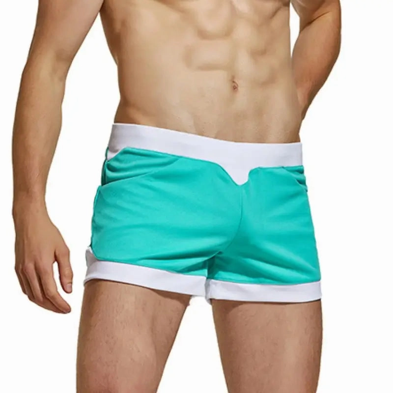 Seobean Men's Curvy-Cut Boxer Shorts Lightweight Casual Underwear 220603