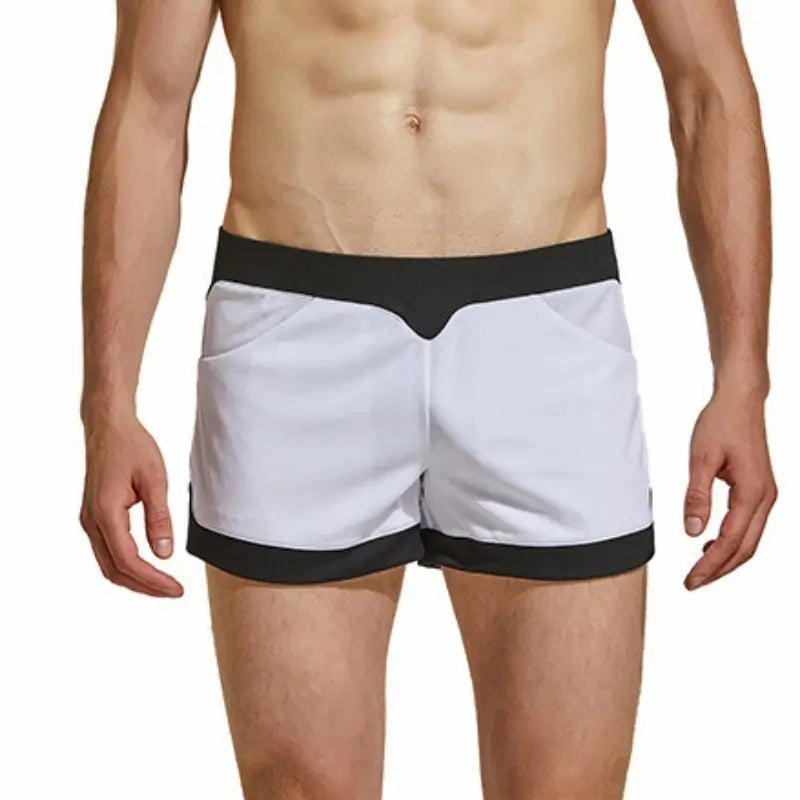 Seobean Men's Curvy-Cut Boxer Shorts Lightweight Casual Underwear 220603