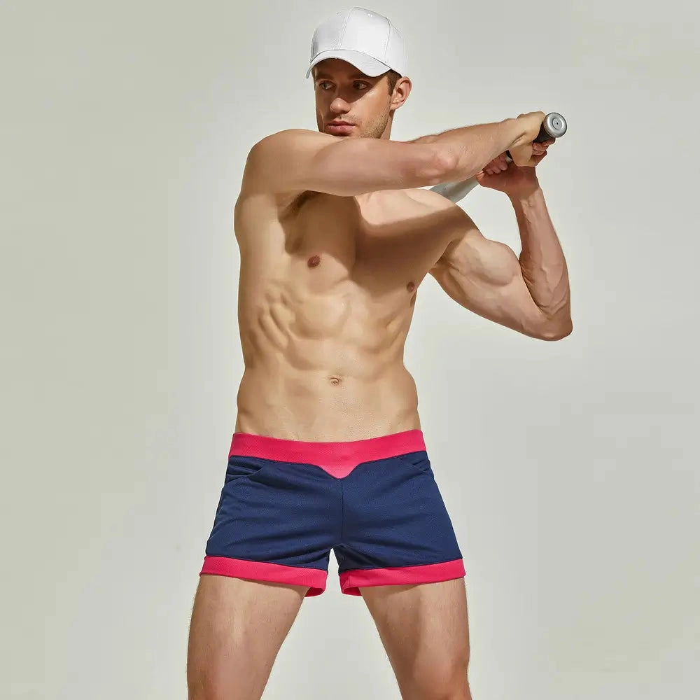 Seobean Men's Curvy-Cut Boxer Shorts Lightweight Casual Underwear 220603