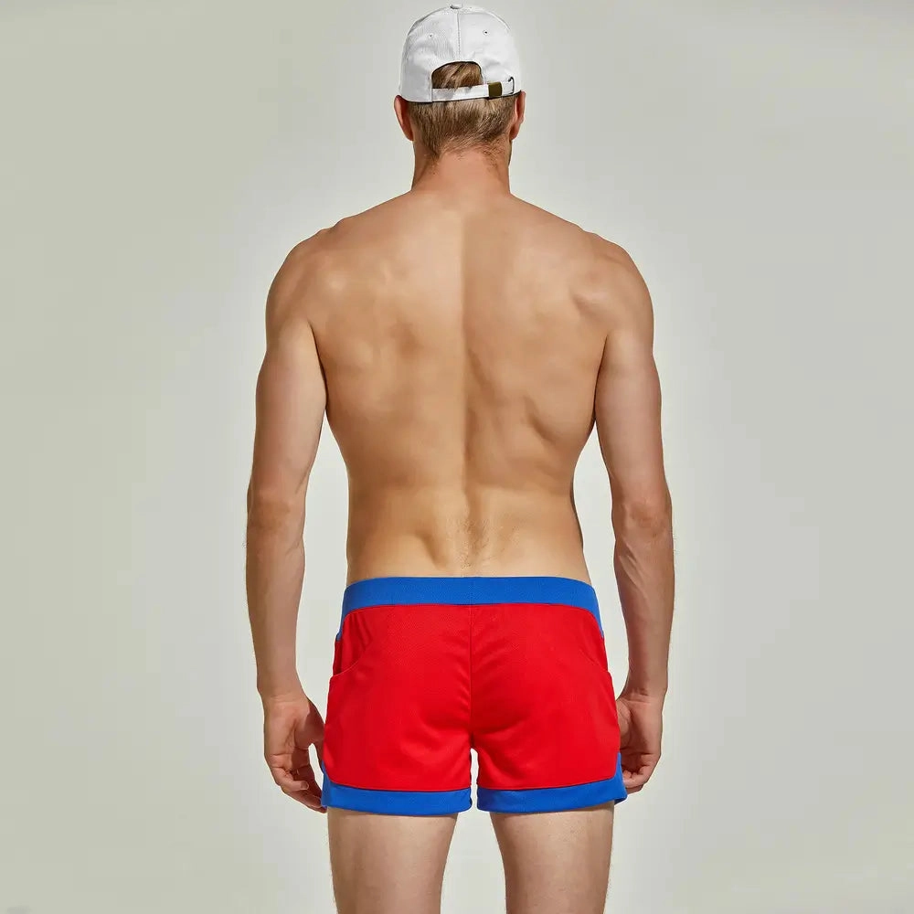 Seobean Men's Curvy-Cut Boxer Shorts Lightweight Casual Underwear 220603