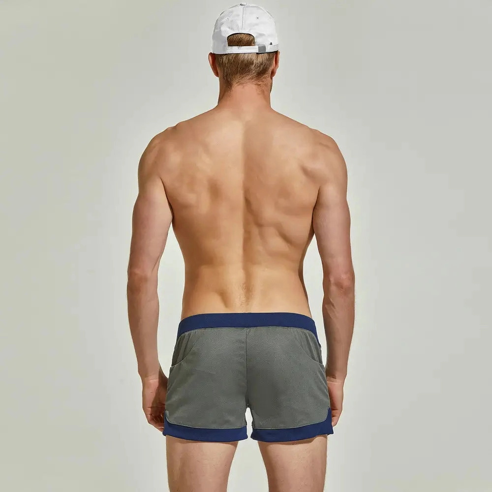 Seobean Men's Curvy-Cut Boxer Shorts Lightweight Casual Underwear 220603