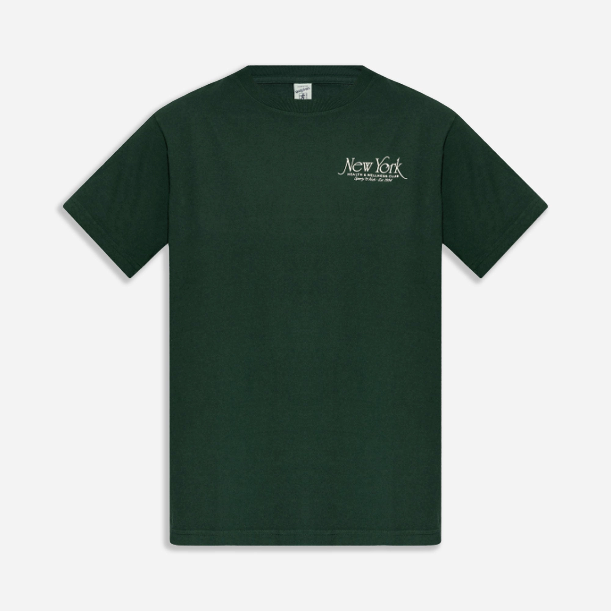 SPORTY & RICH | NY 94 T-SHIRT { FOREST/WHITE