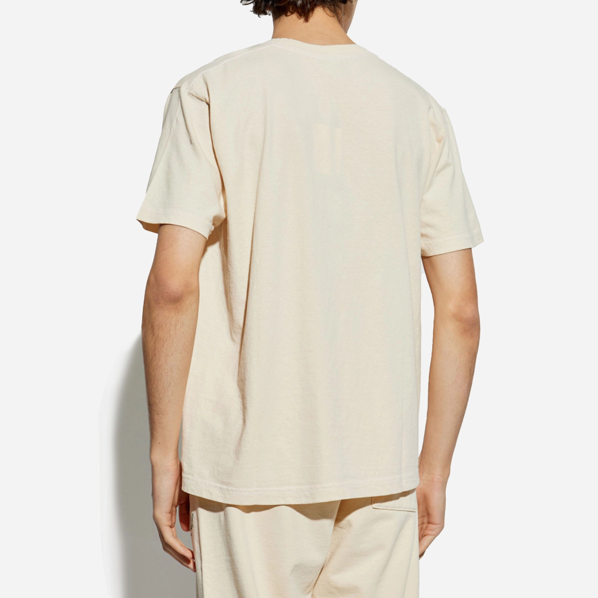 SPORTY & RICH | VARSITY CREST TEE { CREAM