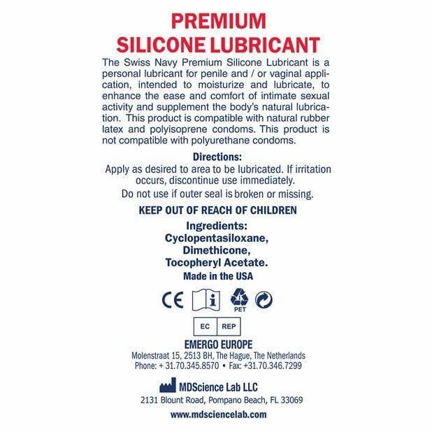 Swiss Navy - Silicone Premium Lubricant