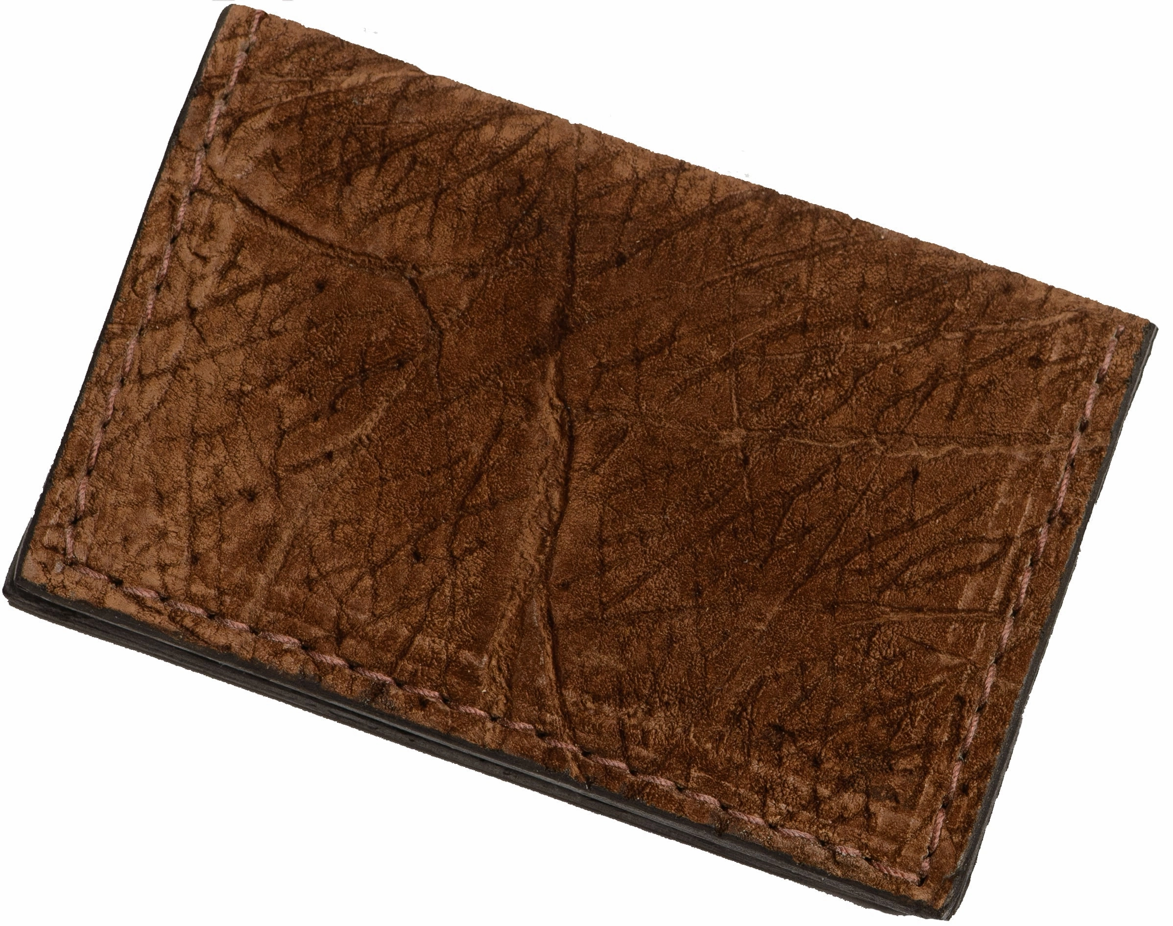 Tan Hippopotamus Credit Card & Business Card Wallet
