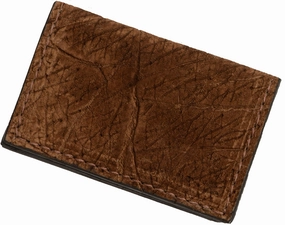 Tan Hippopotamus Credit Card & Business Card Wallet