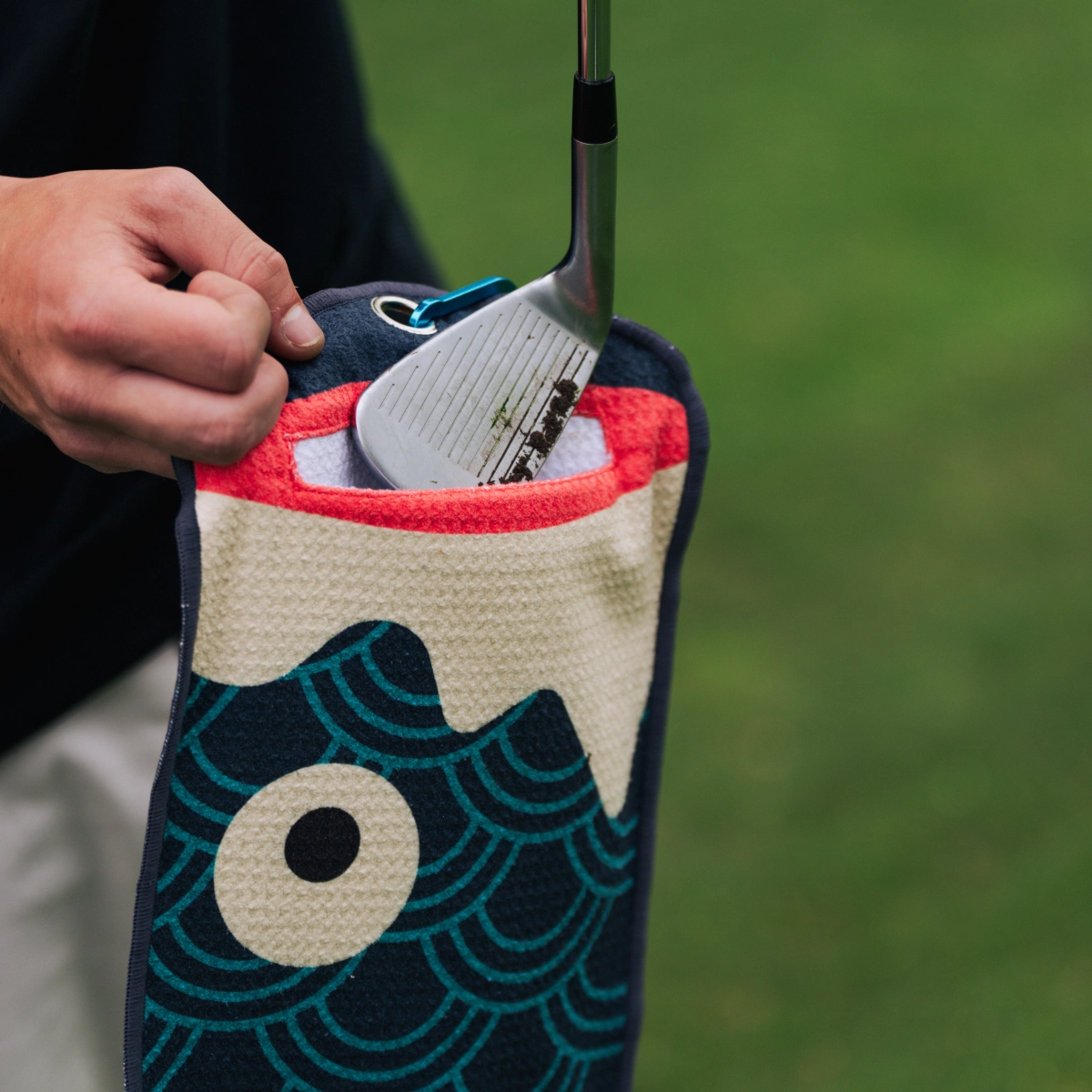 Tomo Koi Utility Towel (Blue)