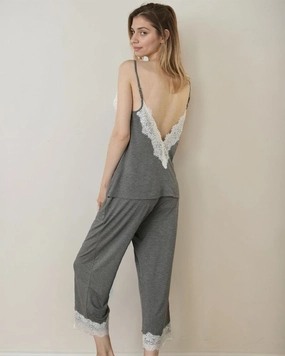 Two-piece Camisole Pants Pajamas Sets