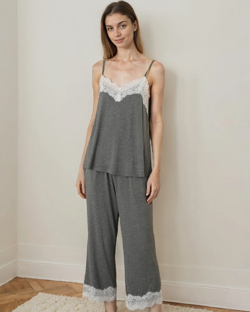 Two-piece Camisole Pants Pajamas Sets