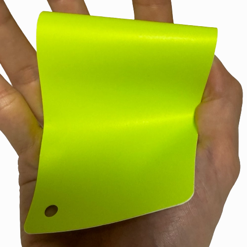 Ultra-Matte Chartreuse Yellow Vinyl Wrap