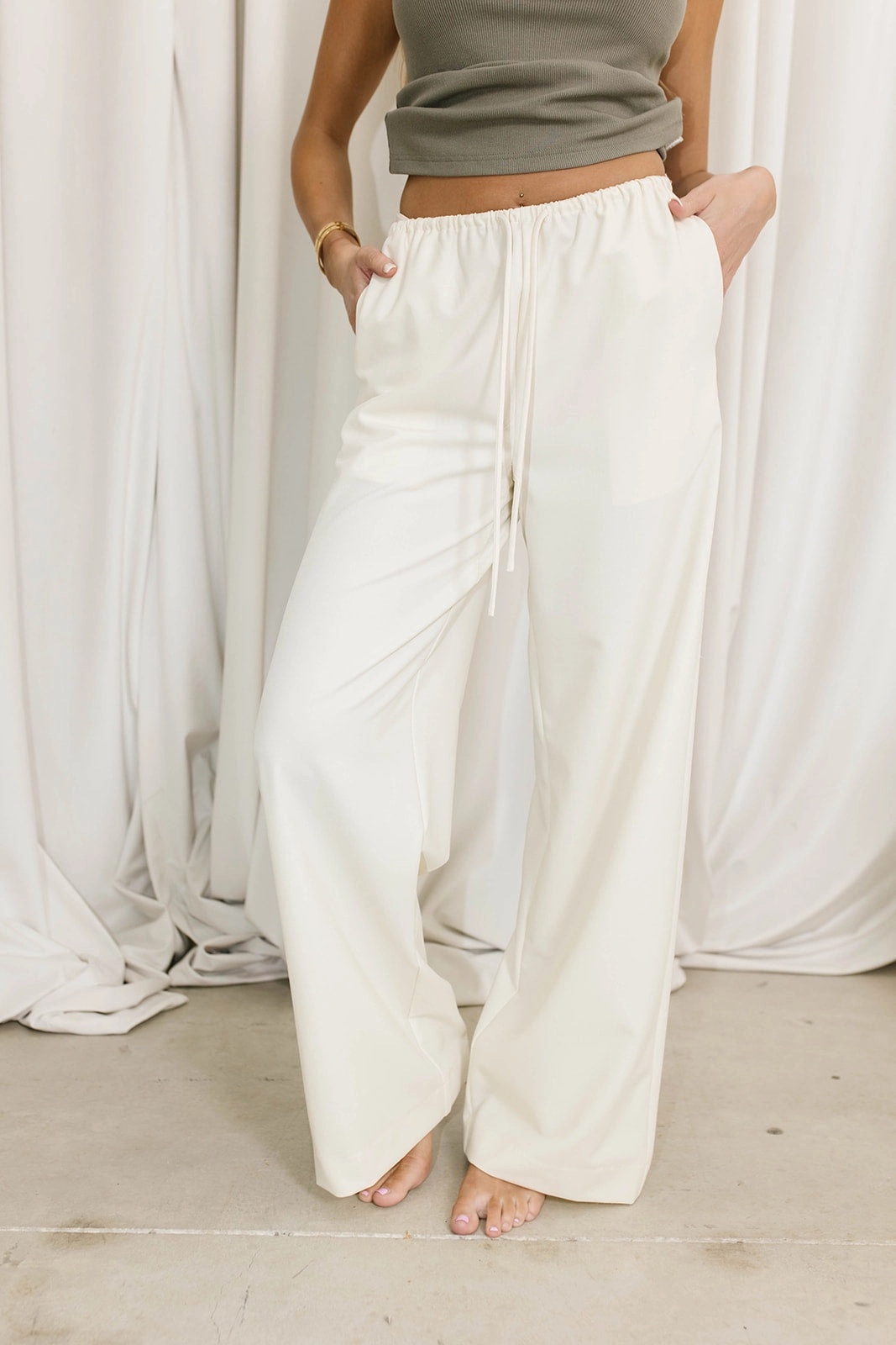 Vera Pants in Cream