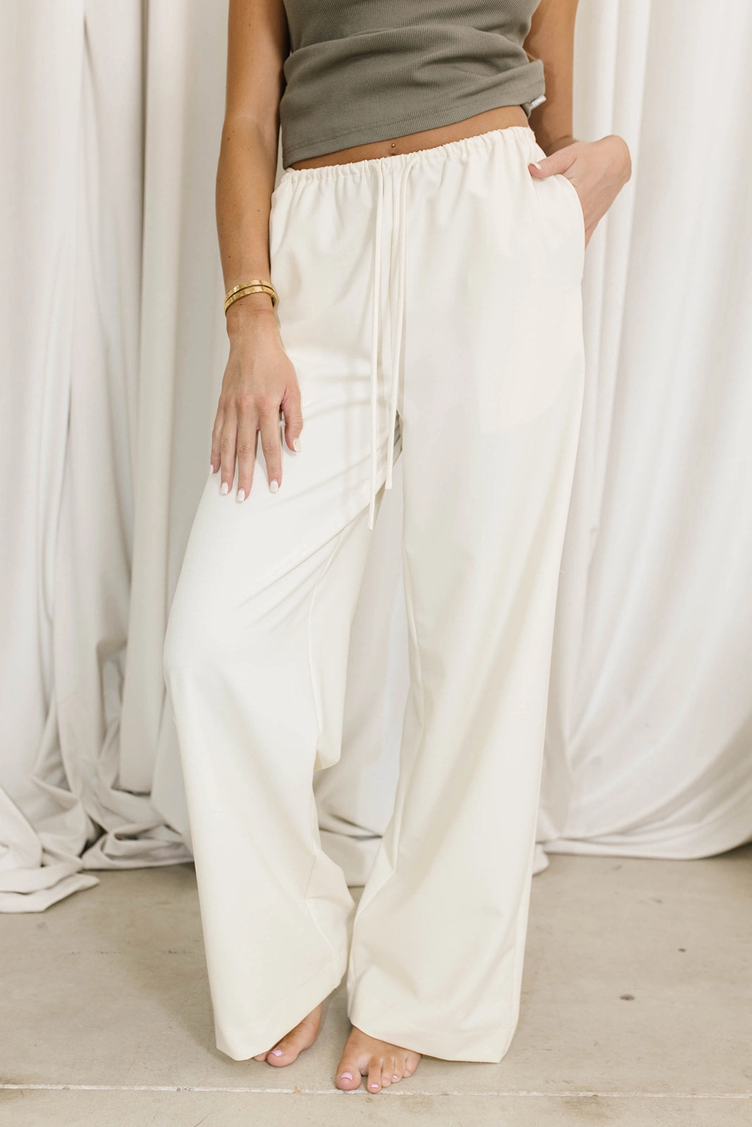 Vera Pants in Cream